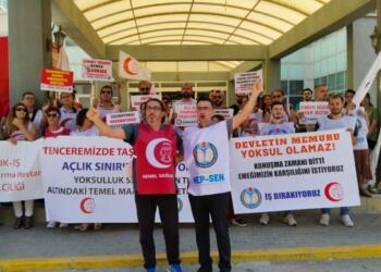 Sağlıkçılar zamlara karşı iş bıraktı: Zaman susma zamanı değildir