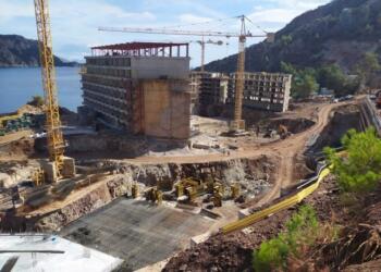 Sinpaş milli parka beton santrali kuruluyor