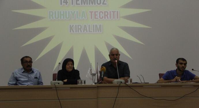 Riha’da 14 Temmuz anması