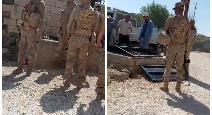 ‘AKP’ye oy verseydiniz’ diyen askerler köyün suyunu kesti