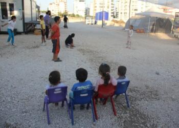 Depremzede çocuklar ‘Umut Bahçesi’nde buluşuyor