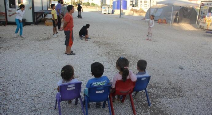 Depremzede çocuklar ‘Umut Bahçesi’nde buluşuyor