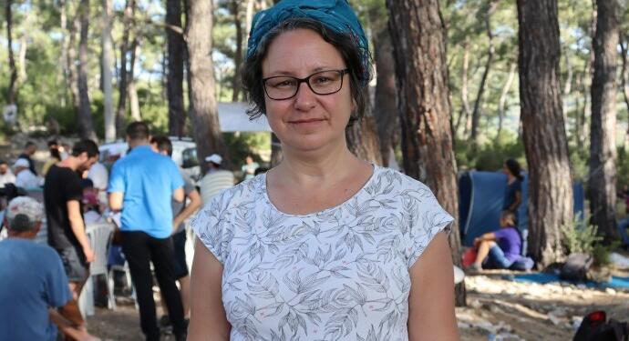 Akbelen direnişçisine ilçeye giriş yasağı