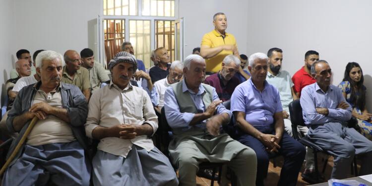 Halk toplantılarında mezra mezra örgütlenme vurgusu