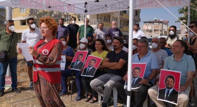 Hataylılardan tutuklu vekil Can Atalay için 16 mahallede eylem