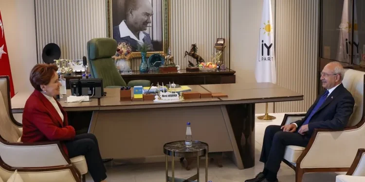 Kılıçdaroğlu’ndan Akşener’e ziyaret