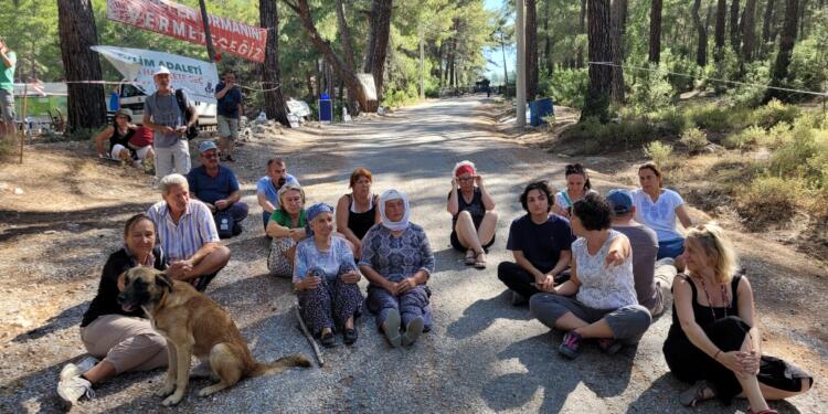Akbelen’de direniş sürüyor: Oturma eylemi yapıldı
