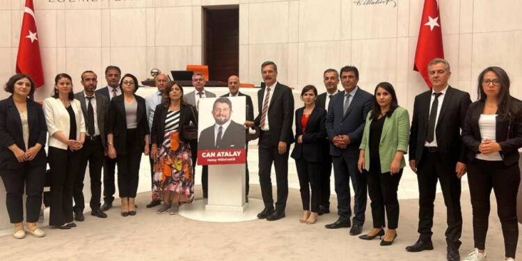 TİP’ten Atalay için Meclis Genel Kurulu’nu terk etmeme eylemi