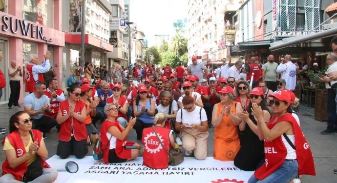 DİSK’ten birçok kentte zam protestoları