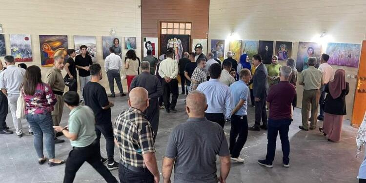 Halepçe’de ‘Jan û Jiyana Rojava’ sergisi açıldı