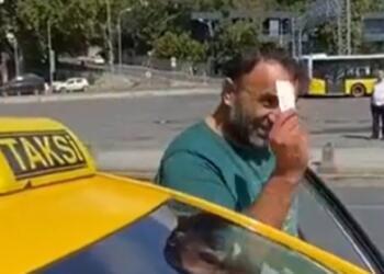 Yayaya yol vermediği için ceza yiyen taksici: Erdoğan 20 yıldır sana oy veriyorum
