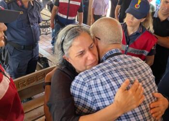 Gültan Kışanak ablasının cenaze töreni için Xarpêt’e getirildi