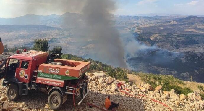 Hênê’deki yangın söndürüldü