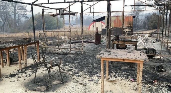 Çanakkale’deki yangın: Bin 500 hektarlık alan kül oldu, 11 köy boşaltıldı