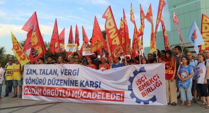 İşçinin kurtuluşu örgütlenmek ve mücadelede