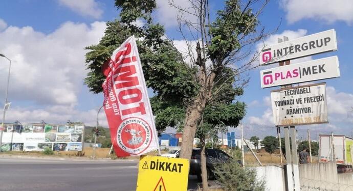 Plasmek işçileri işten çıkarmalar karşısında iş bıraktı