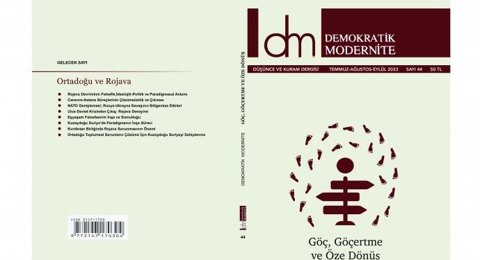 Demokratik Modernite’nin 44’üncü sayısı çıktı