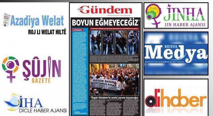 Basına KHK sansürü: Kürt basını geri adım atmadı