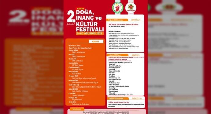 Varto Doğa, İnanç ve Kültür Festivali başlıyor