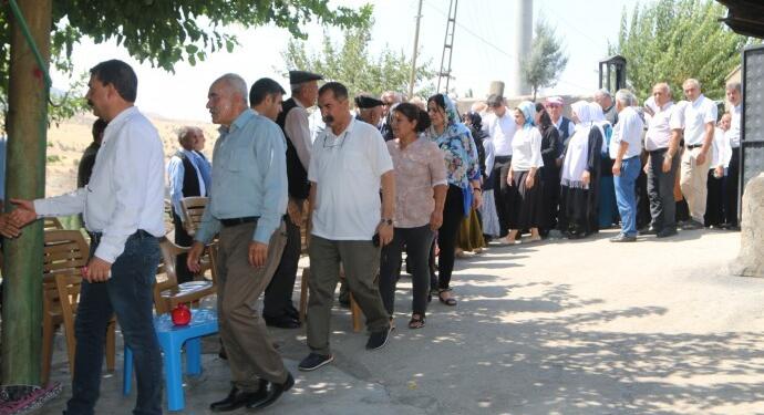 Şirnex’te taziyelere kitlesel ziyaret