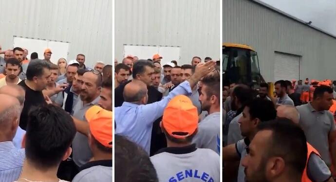 AKP’li başkan iş bırakan işçileri tehdit etti