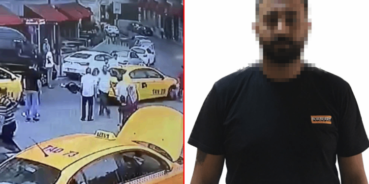 Beyoğlu’nda Faslı yolcuyu darp ederek öldüren taksici tutuklandı