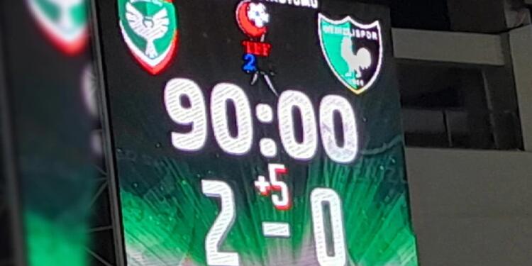 Amedspor 2-0 galibiyetle lige başladı
