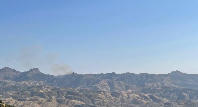 Cûdî yine yanıyor