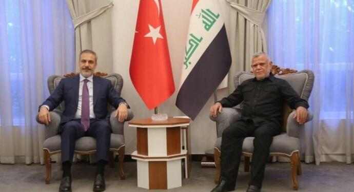 Fidan’ın görüştüğü Amiri: Türkiye Irak topraklarını terk etsin