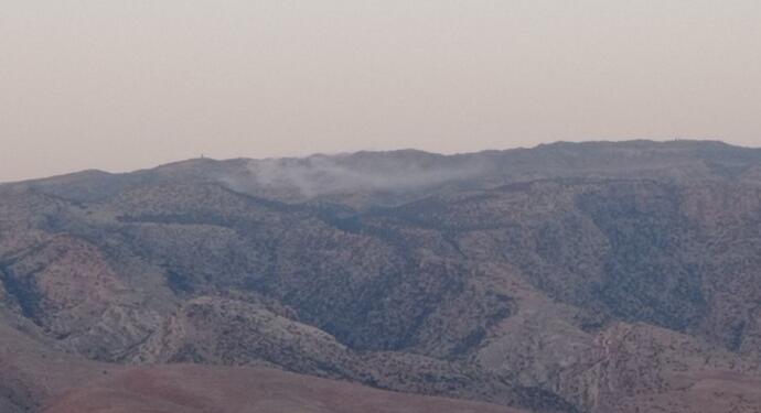 Gabar’da yangın çıktı