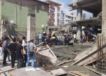 Hatay’da inşaatta göçük:  4 işçi yaralandı