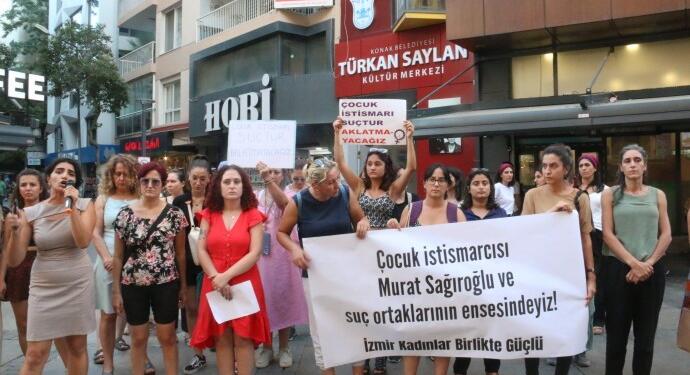 İstismarcı öğretmenin serbest bırakılması protesto edildi