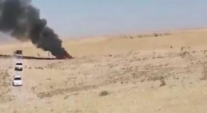 Pêncewîn’de bir araca SİHA saldırısı