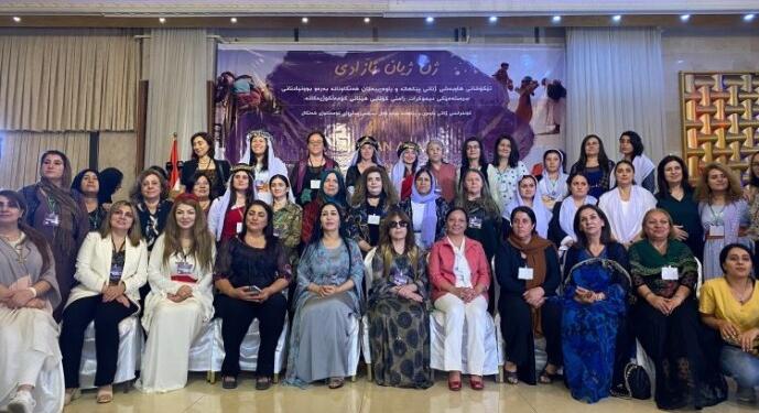 Süleymaniye’de kadın konferansı: Şengal’in özyönetimi desteklensin