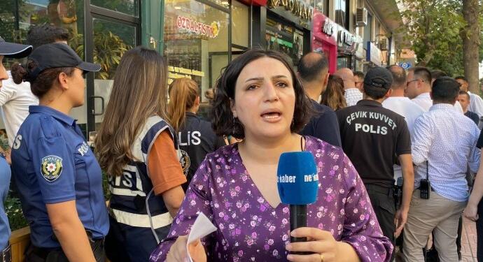 Sêrt’te su sorununa dikkat çeken Yeşil Sol Parti’ye polis engeli