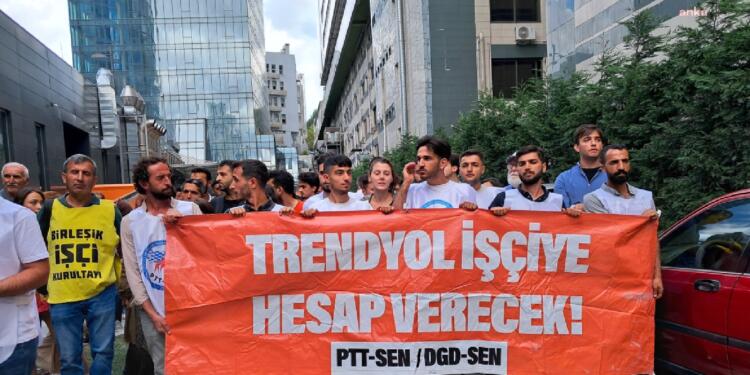 Trendyol işçileri: ‘Kimsesiz işçiler’ sloganı konfederasyonlara ve siyasetçilere tepki