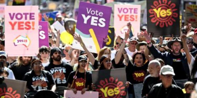 Avustralya’da Aborjin referandumunu savunanlar sokağa çıktı