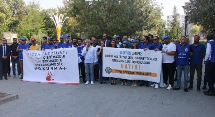 Êlih Emek ve Demokrasi Platformu: Kıdem hakkımızı koruyacağız