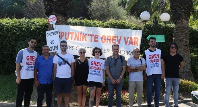 DFG, grevdeki Sputnik çalışanlarını ziyaret etti: Dayanışmayı büyütelim