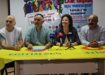 Gündoğdu Meydanı’nda yapılması planlanan ÇEDES’e karşı miting için çağrı