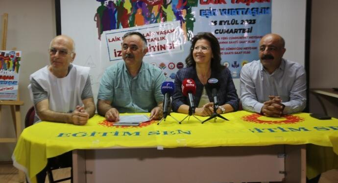 Gündoğdu Meydanı’nda yapılması planlanan ÇEDES’e karşı miting için çağrı