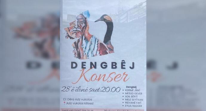 İzmir’de dengbêj konseri