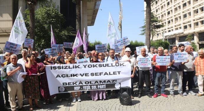 Yeşil Sol Parti ve HDP’den eylem: Savaşa değil halklara bütçe