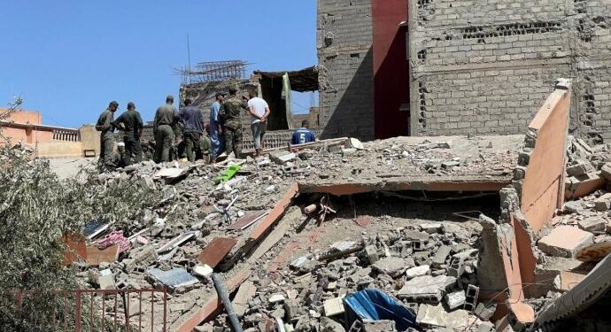 Fas depreminde ölenlerin sayısı 3 bine yaklaştı