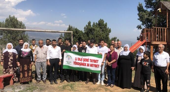 Yeşil Sol Partili gençlerden piknik etkinliği