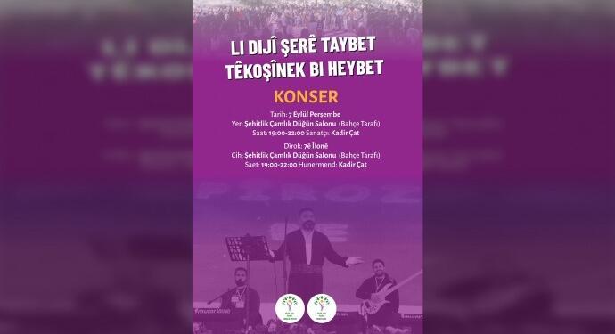 Gençler ‘özel savaş politikalarına karşı’ konserde buluşacak