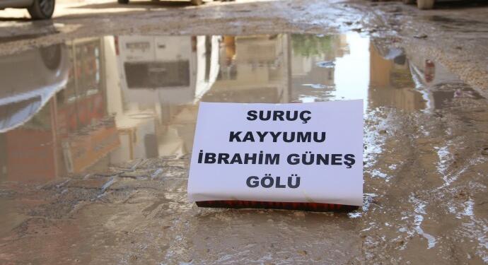 Pirsûs’ta altyapı sorunu: Yağmur sonrası oluşan gölete kayyumun ismi verildi