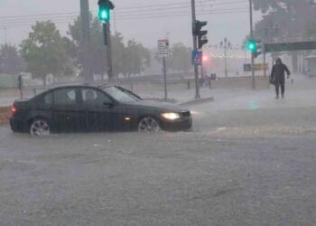 Sağanak yağıştan dolayı Giresun ve Samsun’da sel