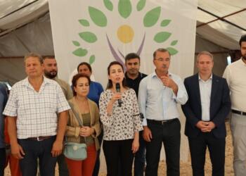 Yeşil Sol Parti Eşsözcüsü Akın Hatay’da: Buradaki insanlar acı çekiyor