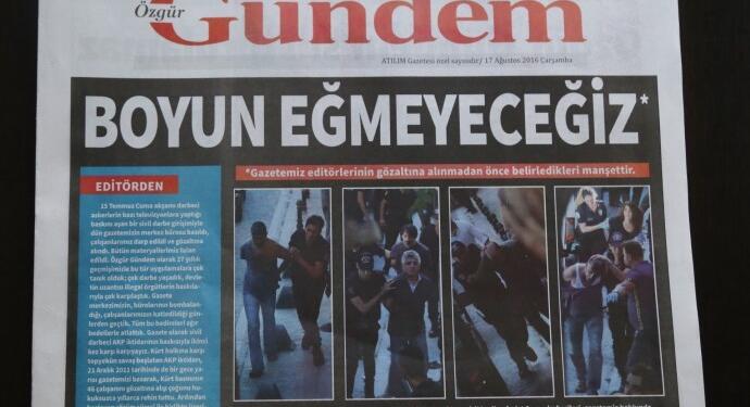 Özgür Gündem davası görüldü